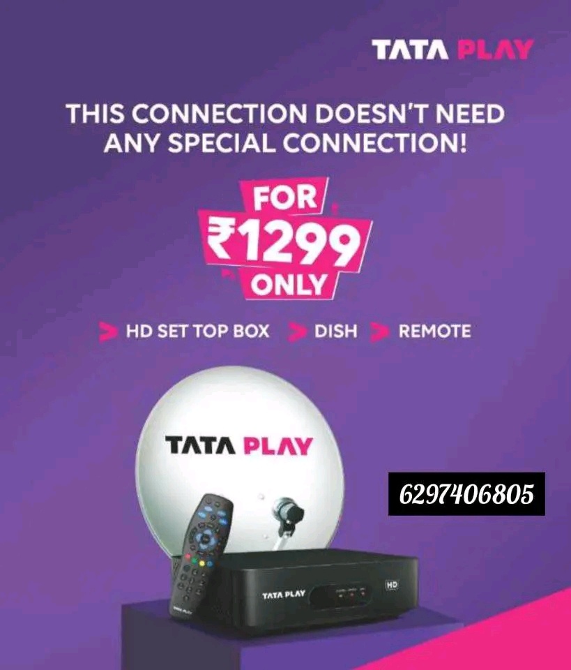 Sir please call 6297406805 for dth new connection 