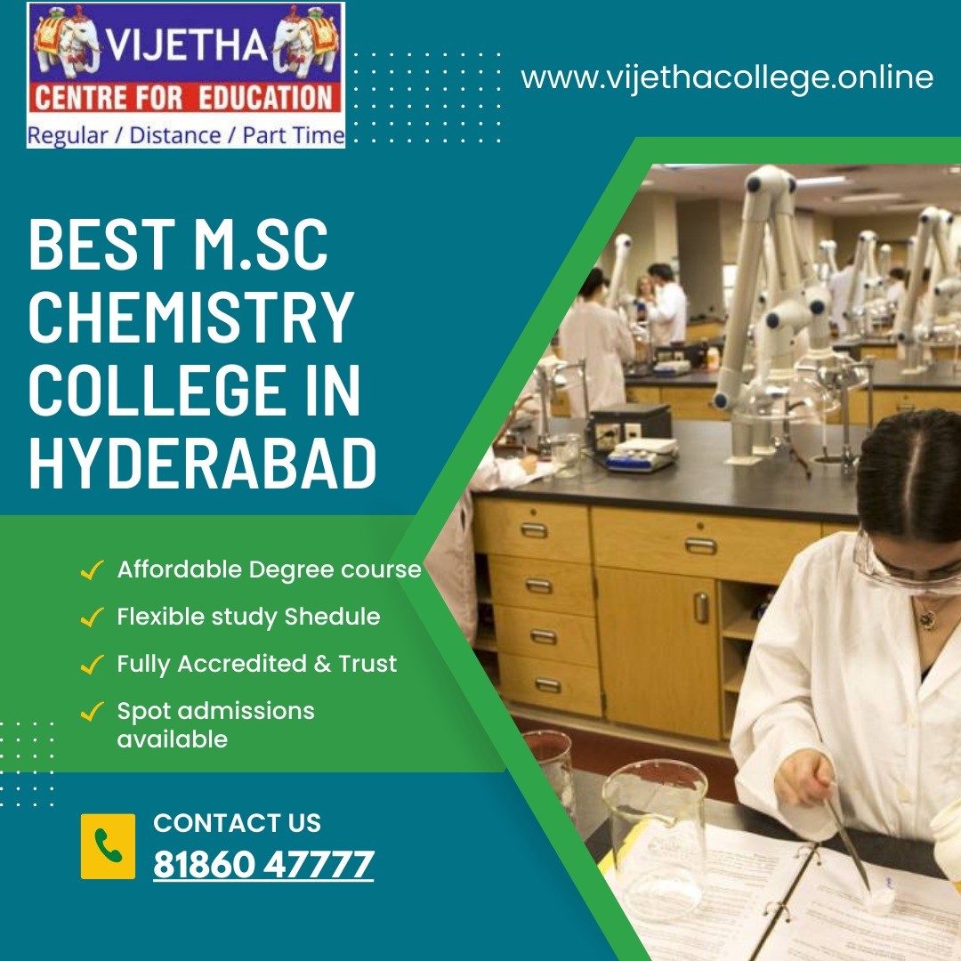 Vijetha Academy | Best M.Sc college in hyderabad