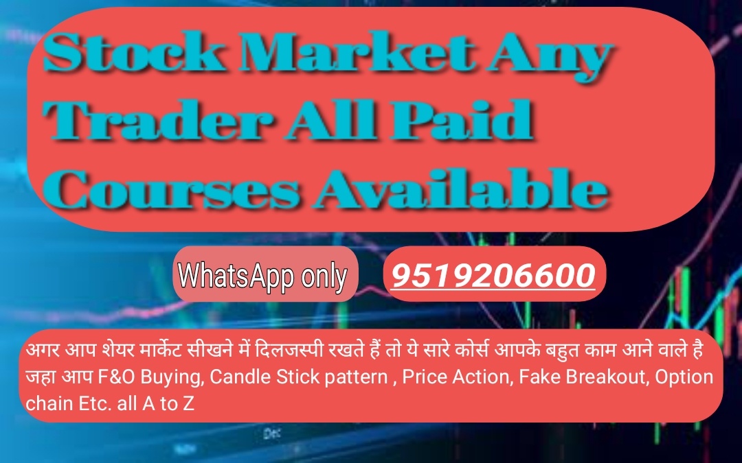 Stock Market All Paid Courses Available 
