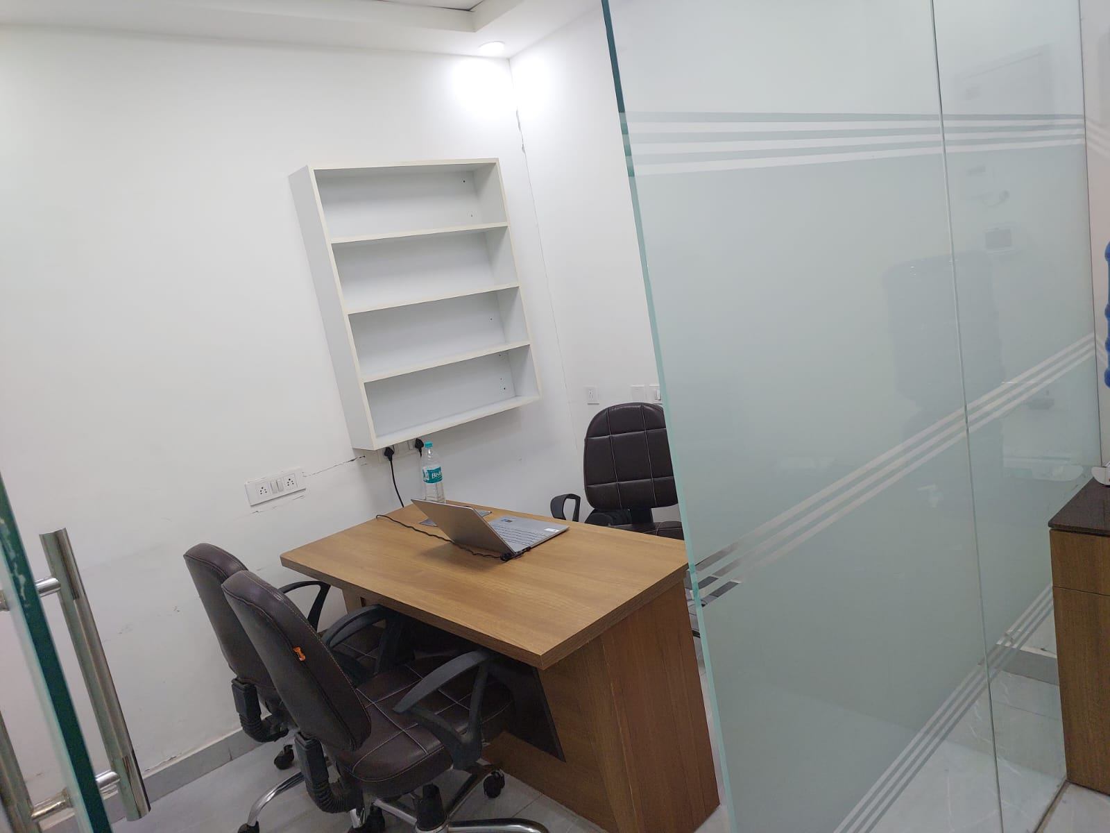 Fully furnished office space of carpet area 300 sq ft  is available for sell 