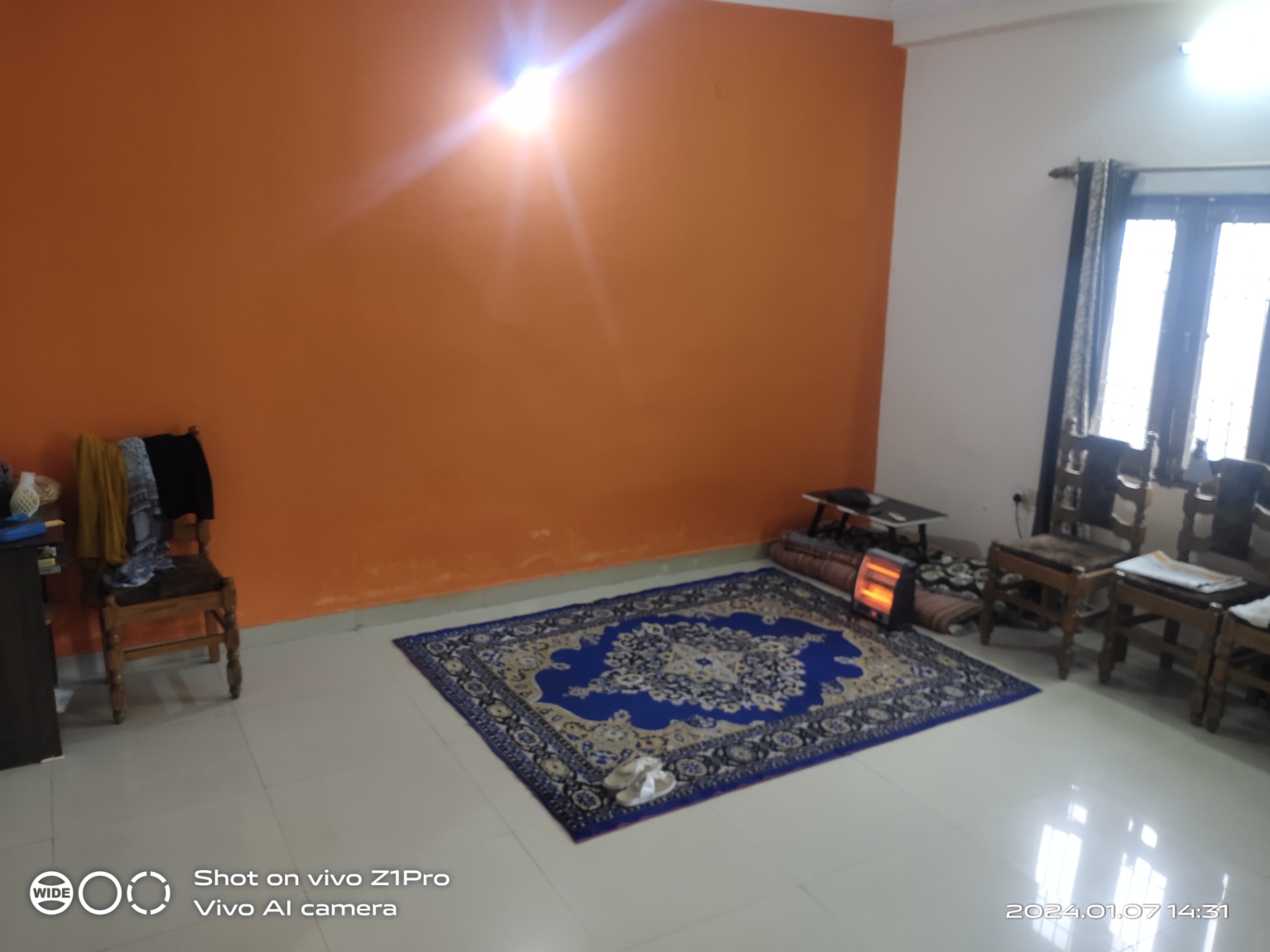 3 Bed/ 2 Bath Rent House/ Bungalow/ Villa; 750 sq. ft. carpet area, Semi Furnished for rent @125 girdhar parisar shri nagar colony near dk5 Danish kunj Kolar road bhopal