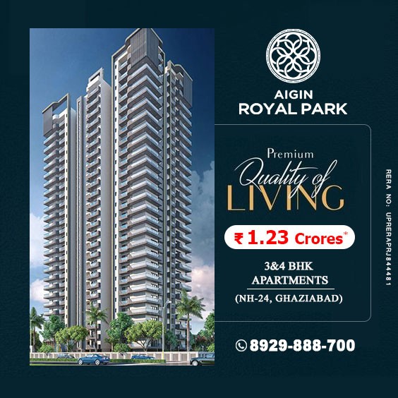 Discover 3 & 4 BHK Luxury Apartments In Ghaziabad | Call 8929888700