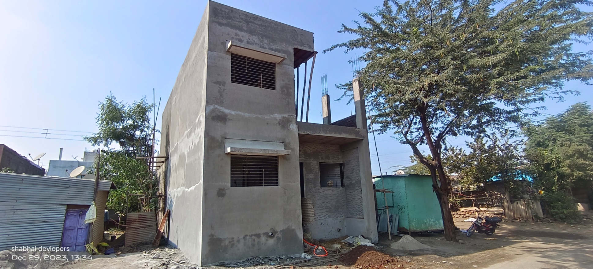 3 Bed/ 2 Bath Sell House/ Bungalow/ Villa; 850 sq. ft. carpet area; 500 sq. ft. lot; New Construction for sale @Nitin nagar akkalkot road solapur 