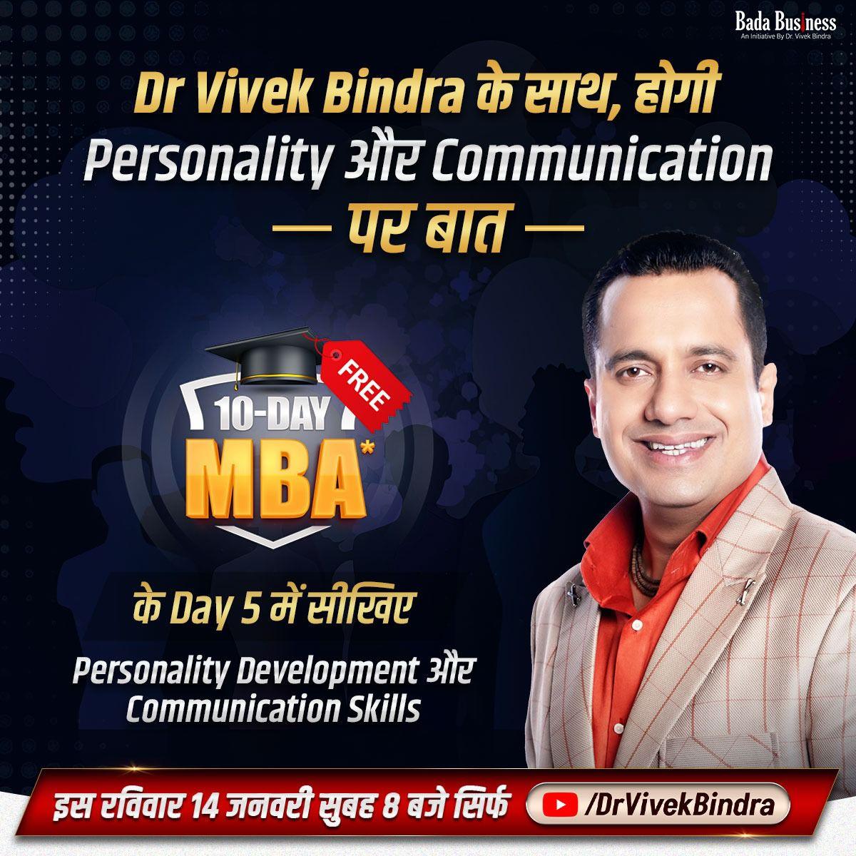 Bada business   Founder. CO Dr. Vivek Bindra India's largest motivation speaker