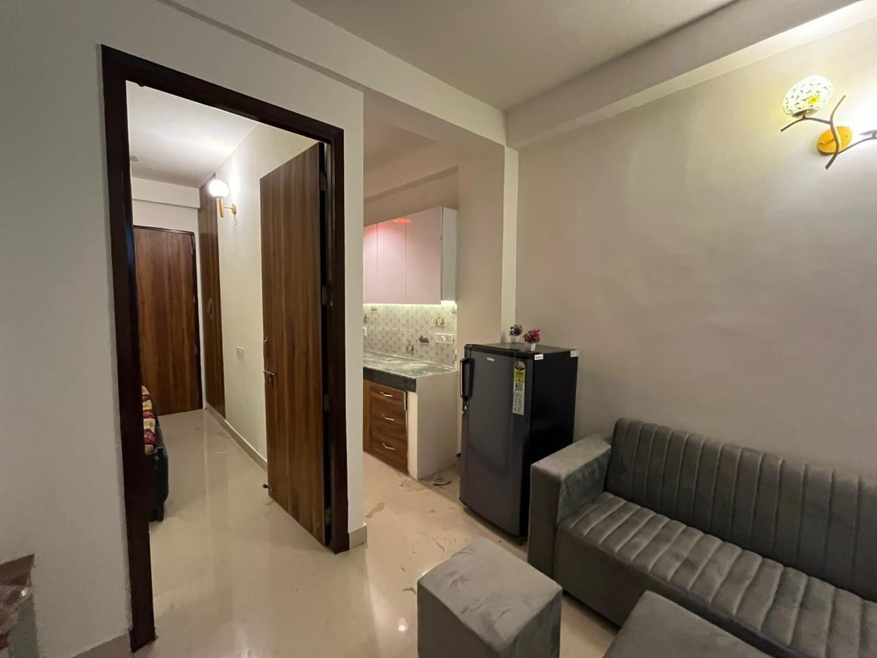1 Bed/ 1 Bath Rent Apartment/ Flat, Furnished for rent @Saket new delhi