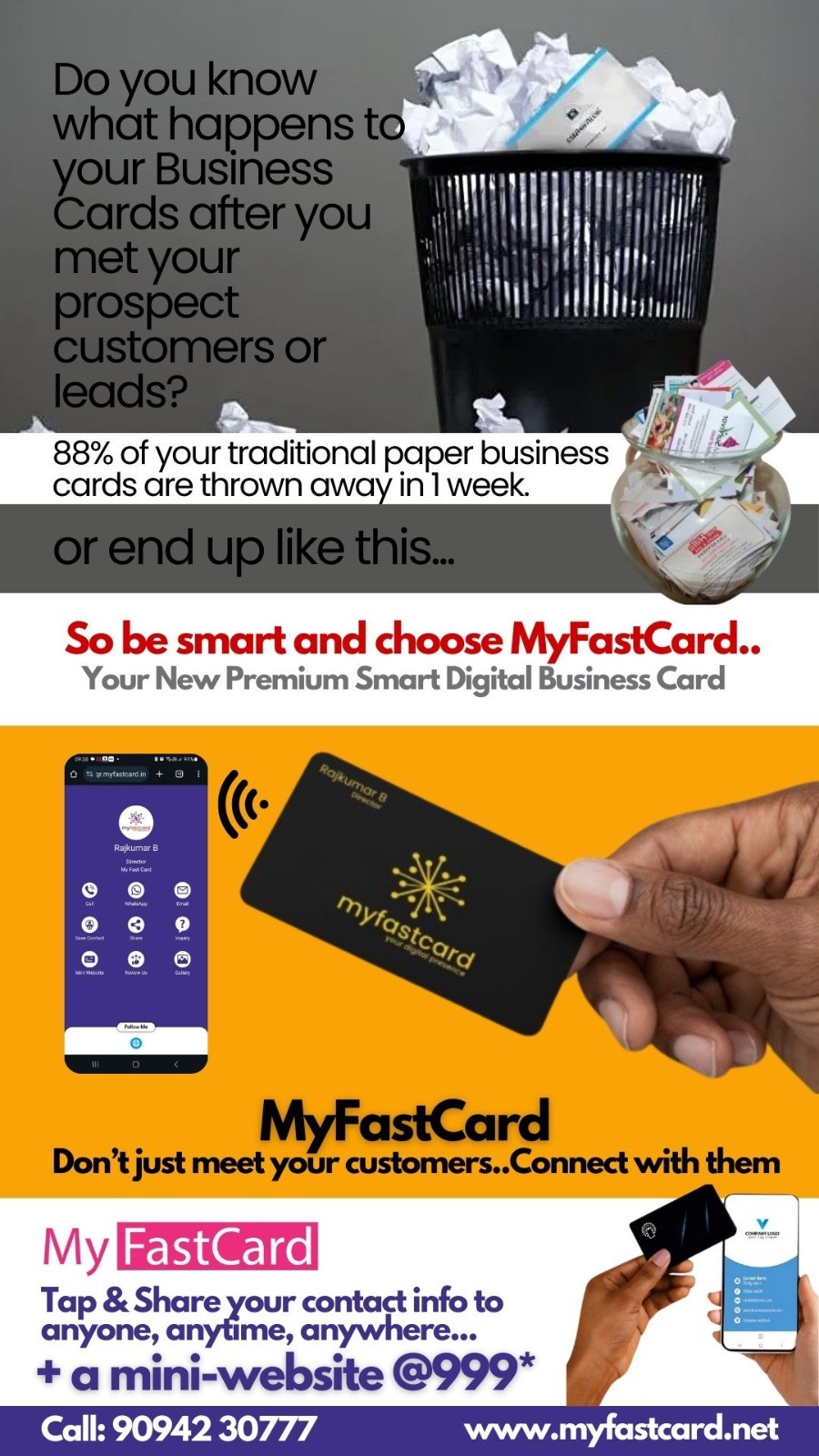 Smart Digital Business Cards