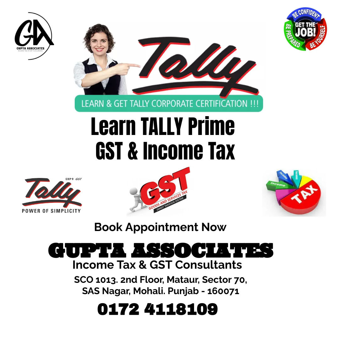 LEARN TALLY WITH GST AND TAX