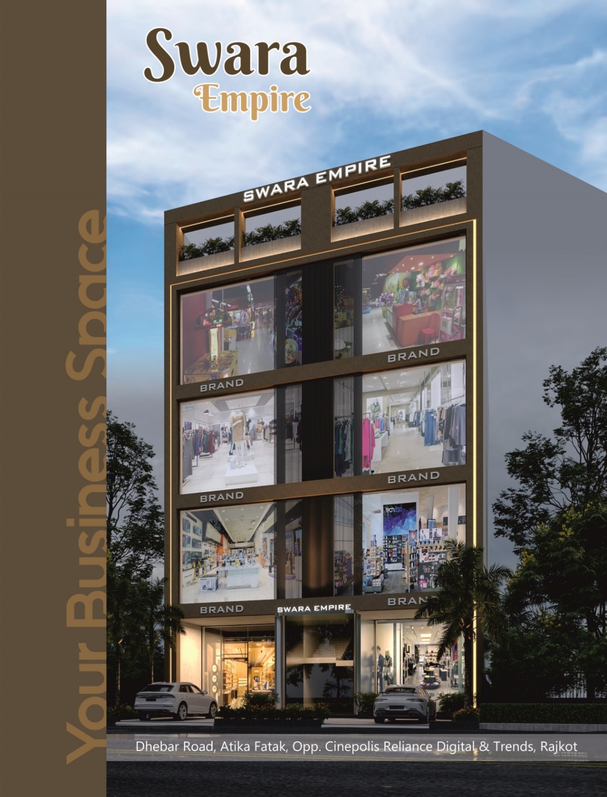 Swara Empire showroom from 700 to 1445 