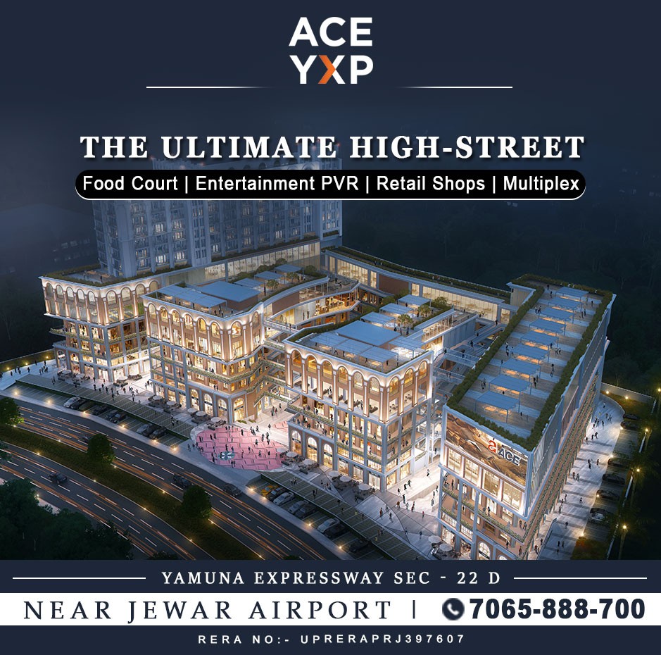 Profitable Investment Opportunity! Ace YXP Commercial Spaces near Jewar Airport 