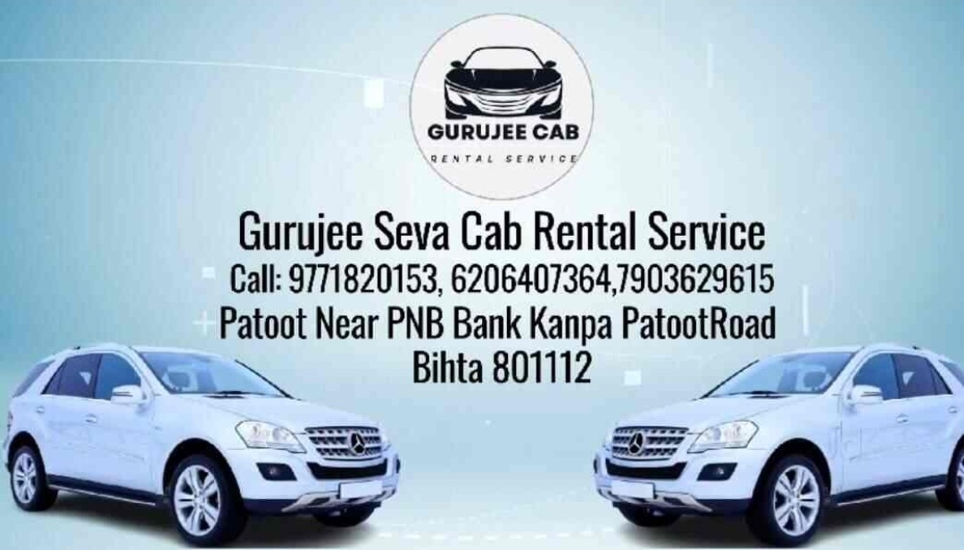 Gurujee seva cab rental service 