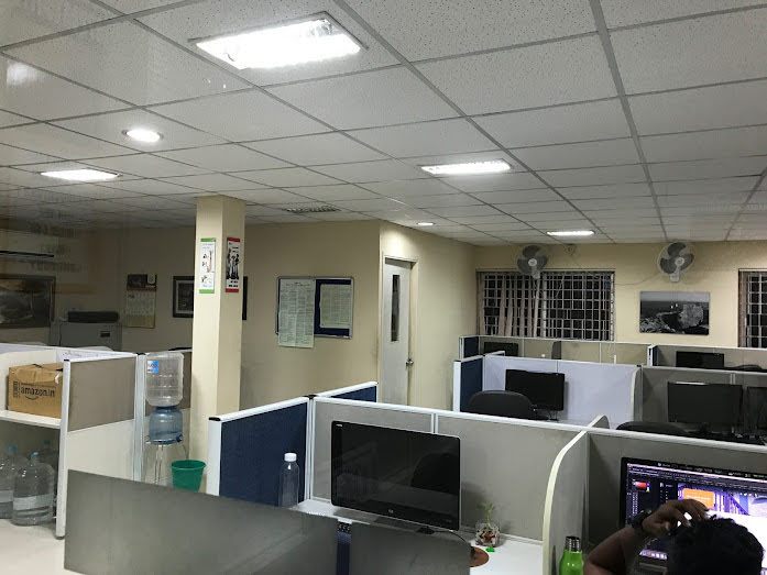 Rent Office/ Shop, 1200 sq ft carpet area, Furnished for rent @Habibullah rd near nadigat sangham TCS GEMINI FLYOVER
