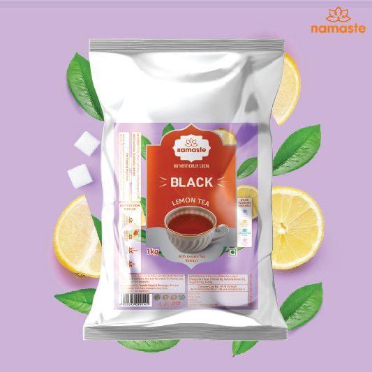Energize Your Day with Black Lemon Tea Delight of Namaste Chai