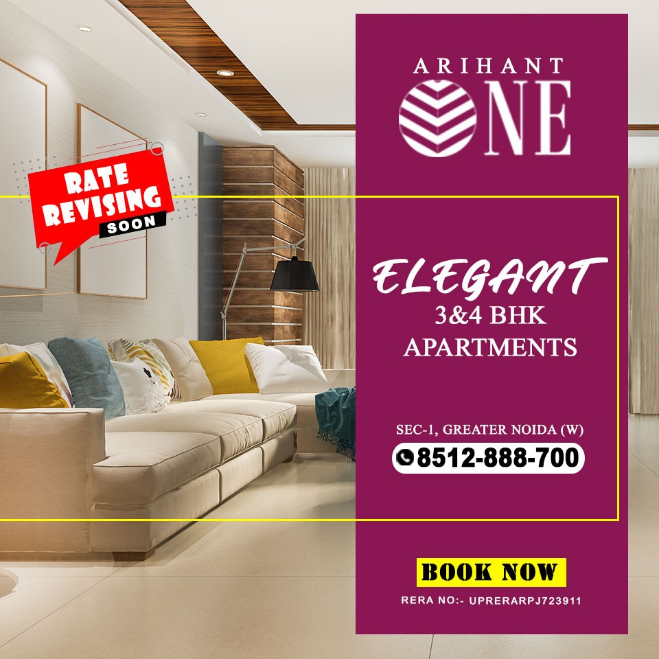 Arihant One -3/4 BHK flats for sale. Rates Revising Soon|8512888700