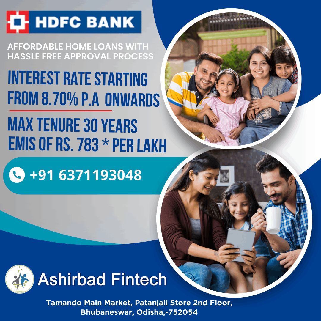 Get Instant And Easy Home Loan Approval In Odisha| Ashirbad Fintech Solution
