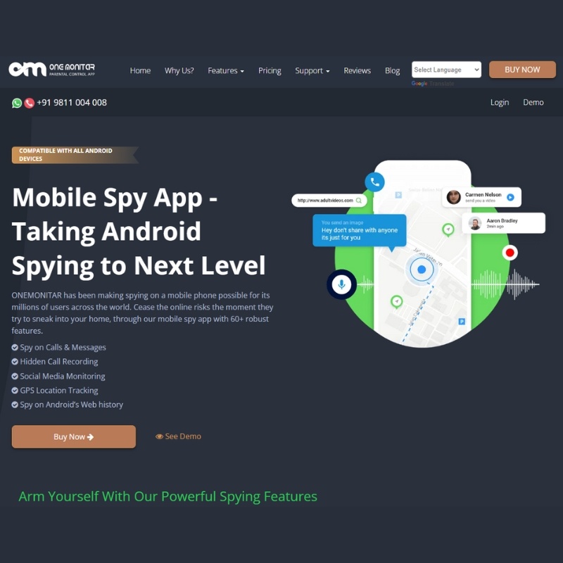 Uncover Truths with Onemonitar Mobile Spy App!