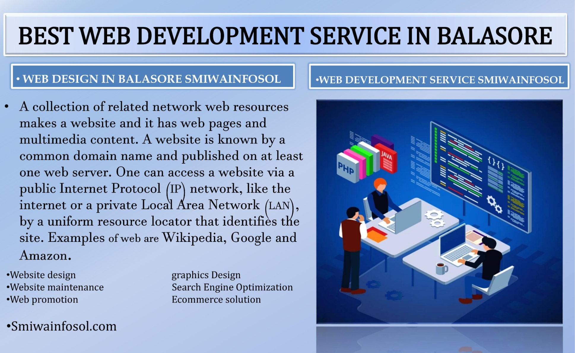 Web Design Balasore || Web Development Company Balasore ||Website Design