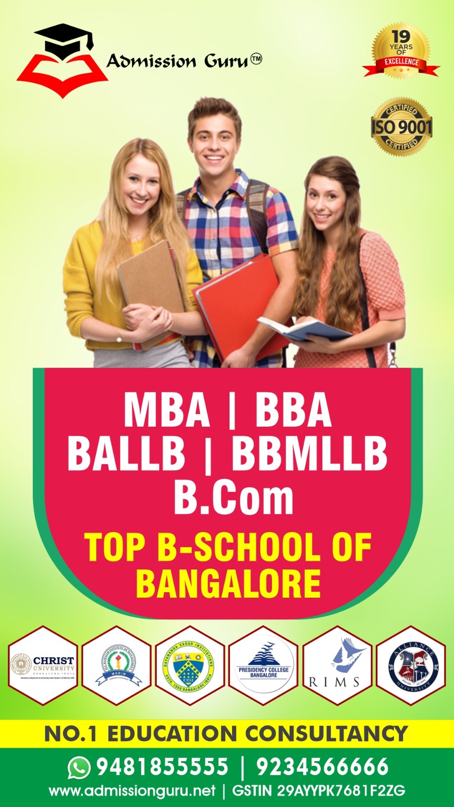 Admission Agents in Bangalore 