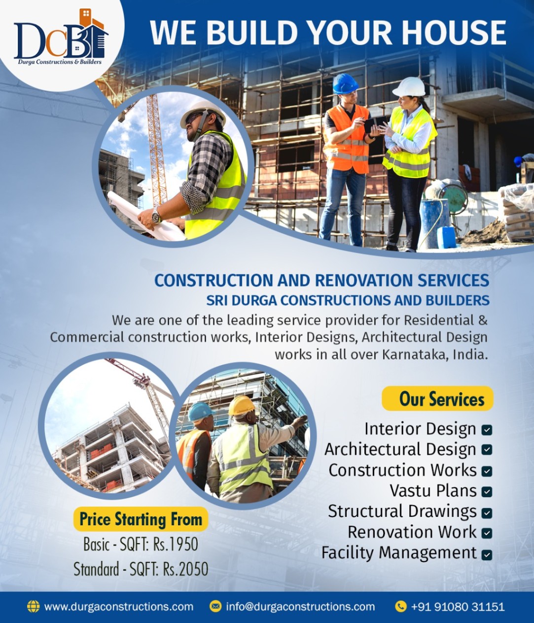 Best Construction Company in Yelahanka New Town