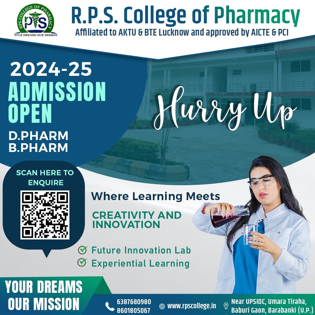 B.Pharma College in Lucknow - RPS