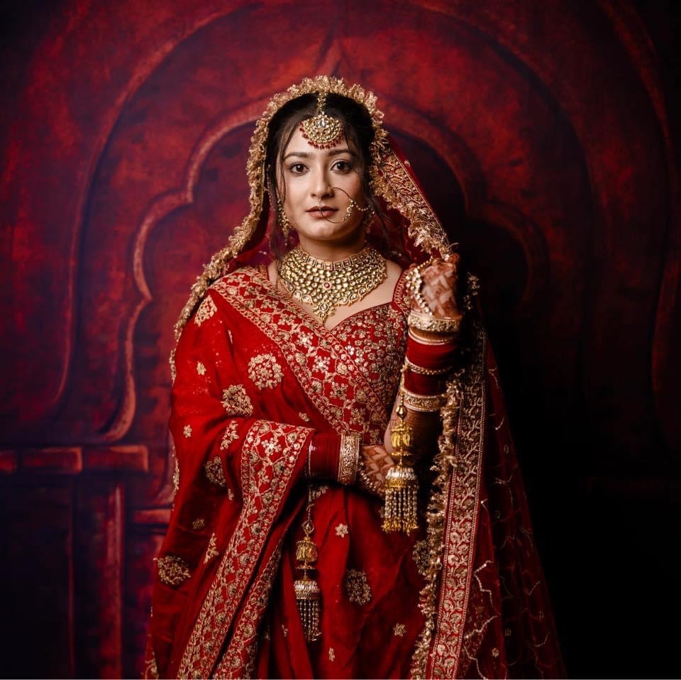 Bengali Bride Saloni for her phera