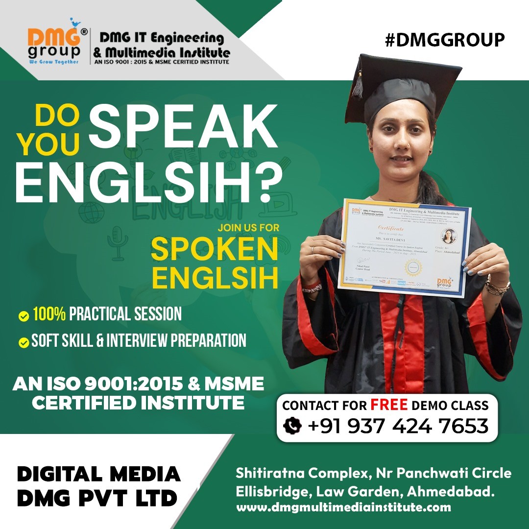 Best spoken English training institute in Ahmedabad