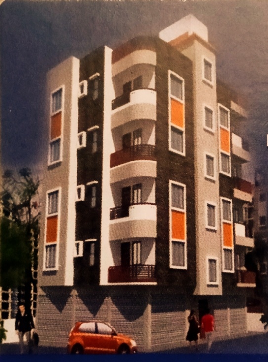 2 Bed/ 2 Bath Sell Apartment/ Flat; 580 sq. ft. carpet area; New Construction for sale @Purba Sinthee Road 