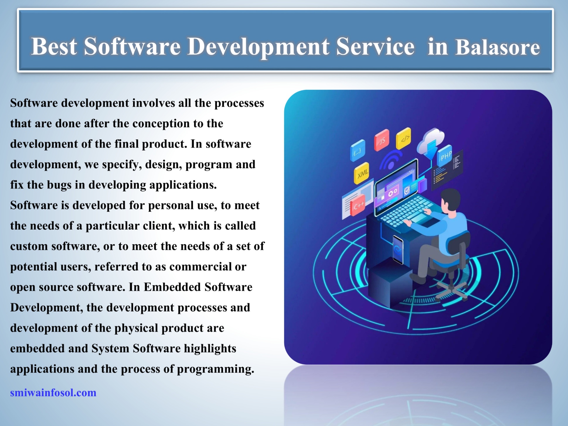 Best IT Software Company in Balasore Odisha smiwa infosol