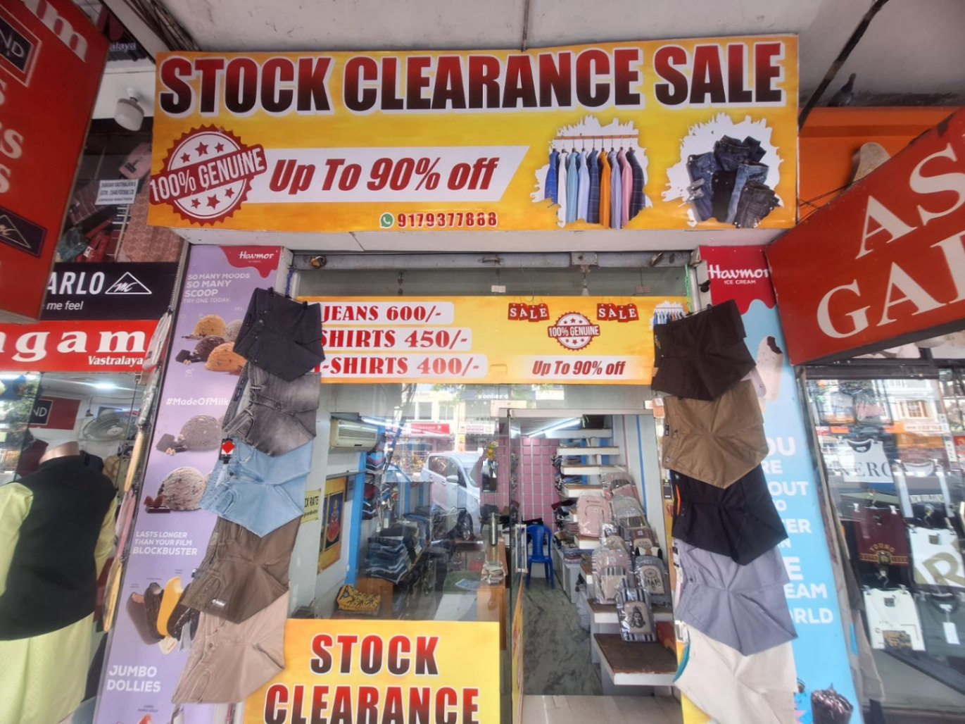 Upto 90% off Deal @STOCK CLEARANCE SALE, NEW MARKET , Bhopal