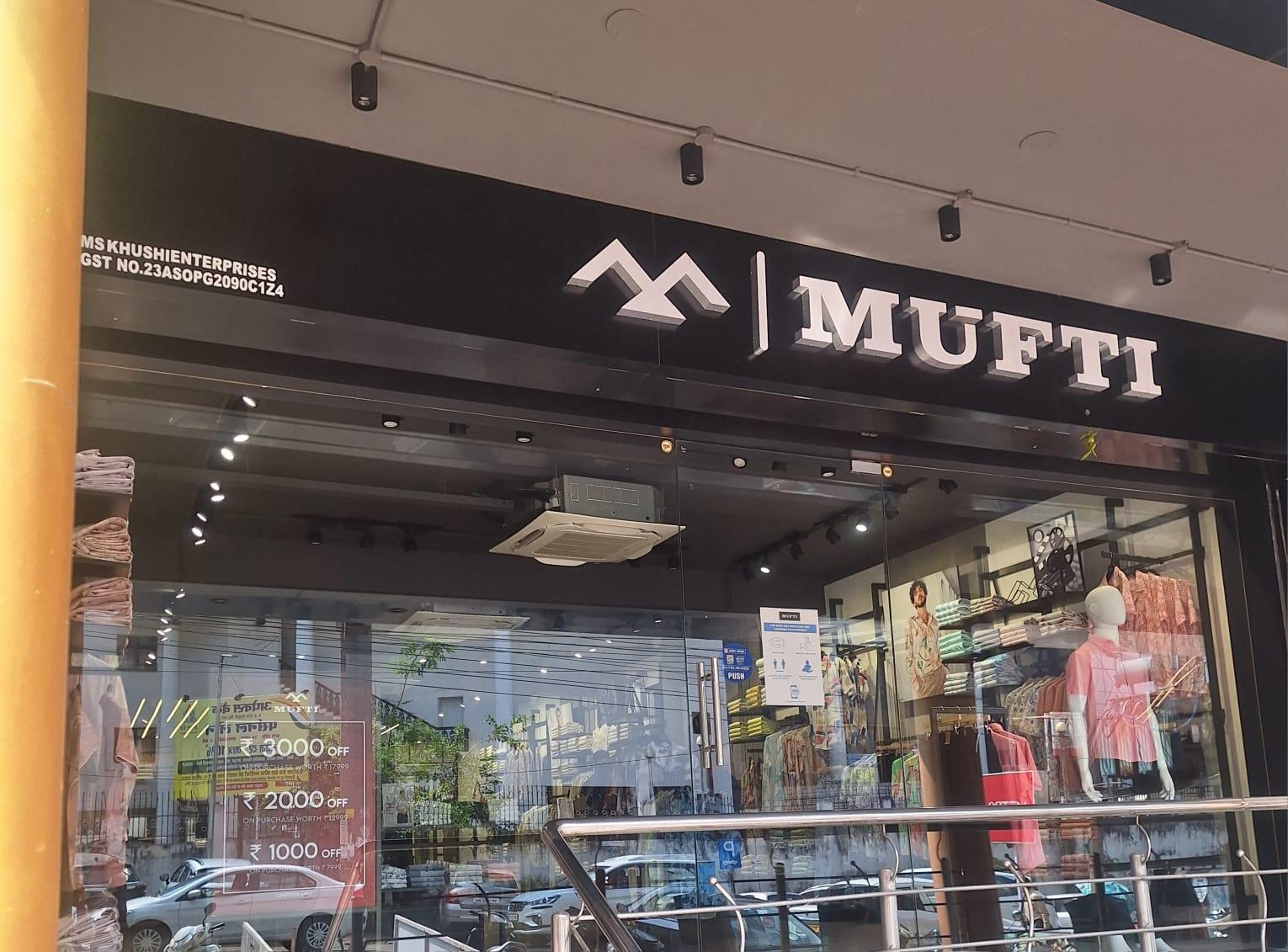 Upto ₹3000 off Deal @MUFTI, NEW MARKET , Bhopal
