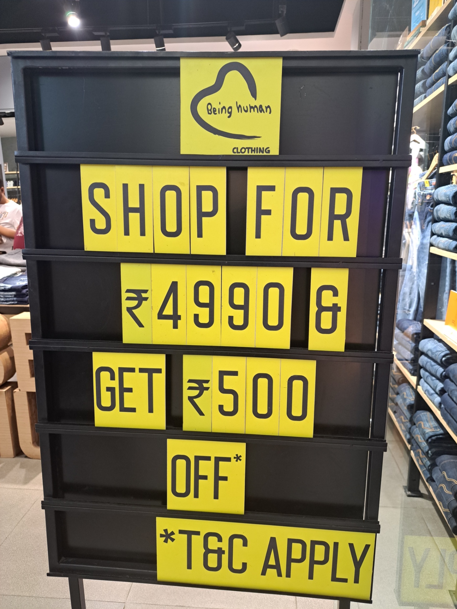 Special Offer @Being Human, DB CITY MALL, Bhopal
