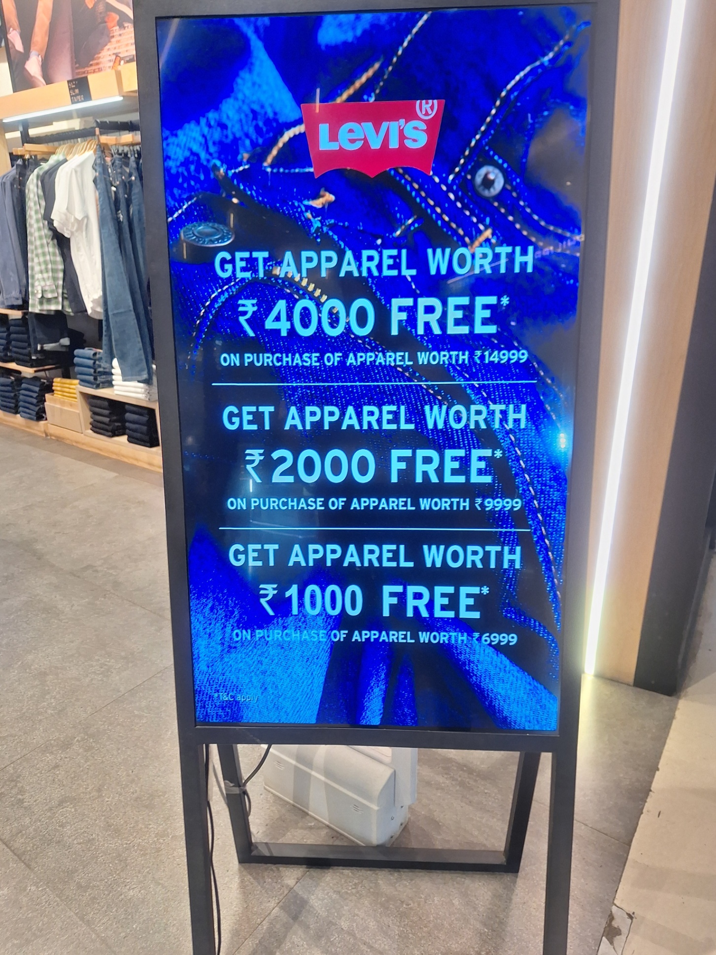 Special Offer @LEVI'S DB City , Bhopal