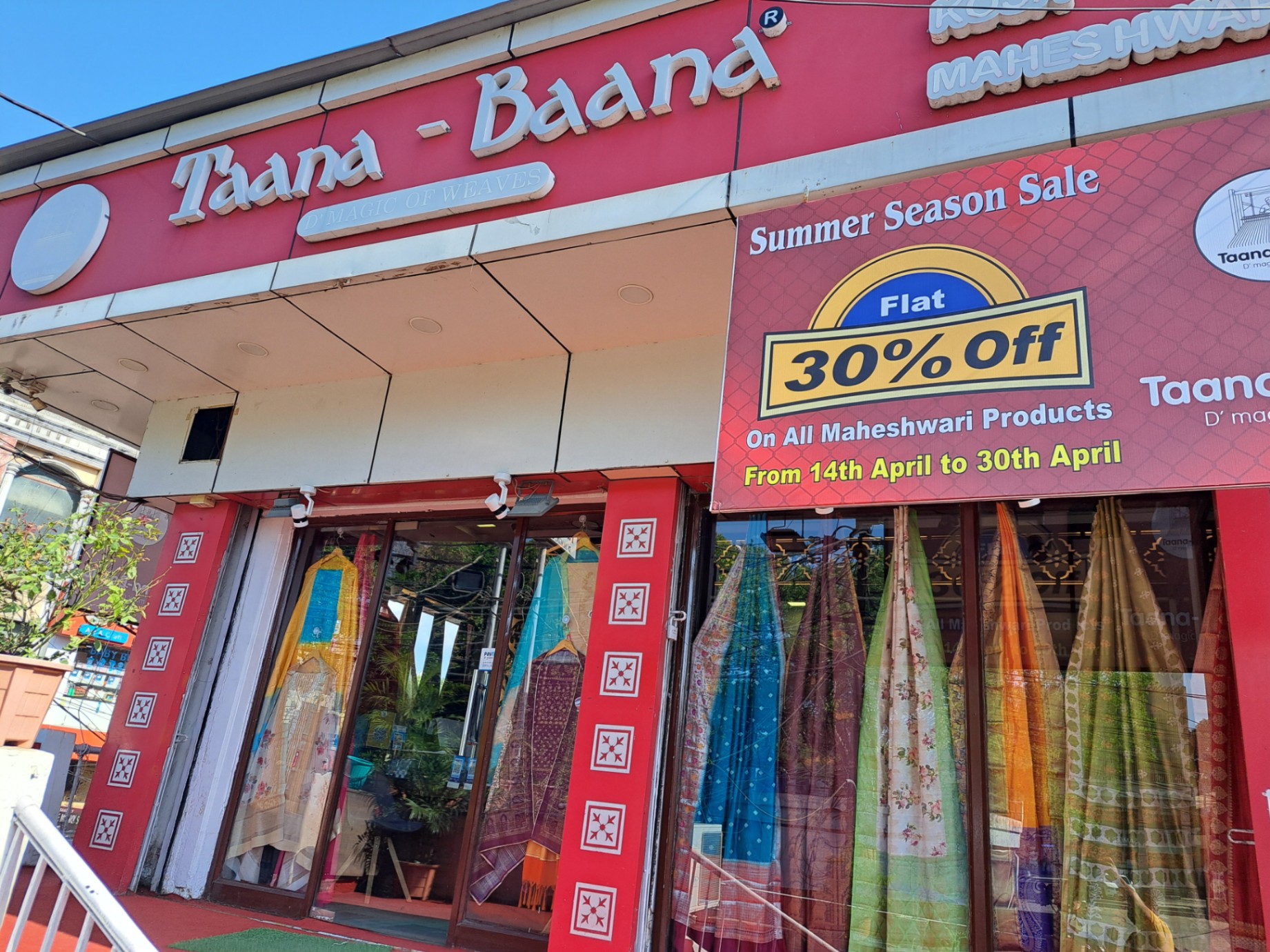 New Deal - 30% Off @TANA BAANA, Bitton Market, Bhopal