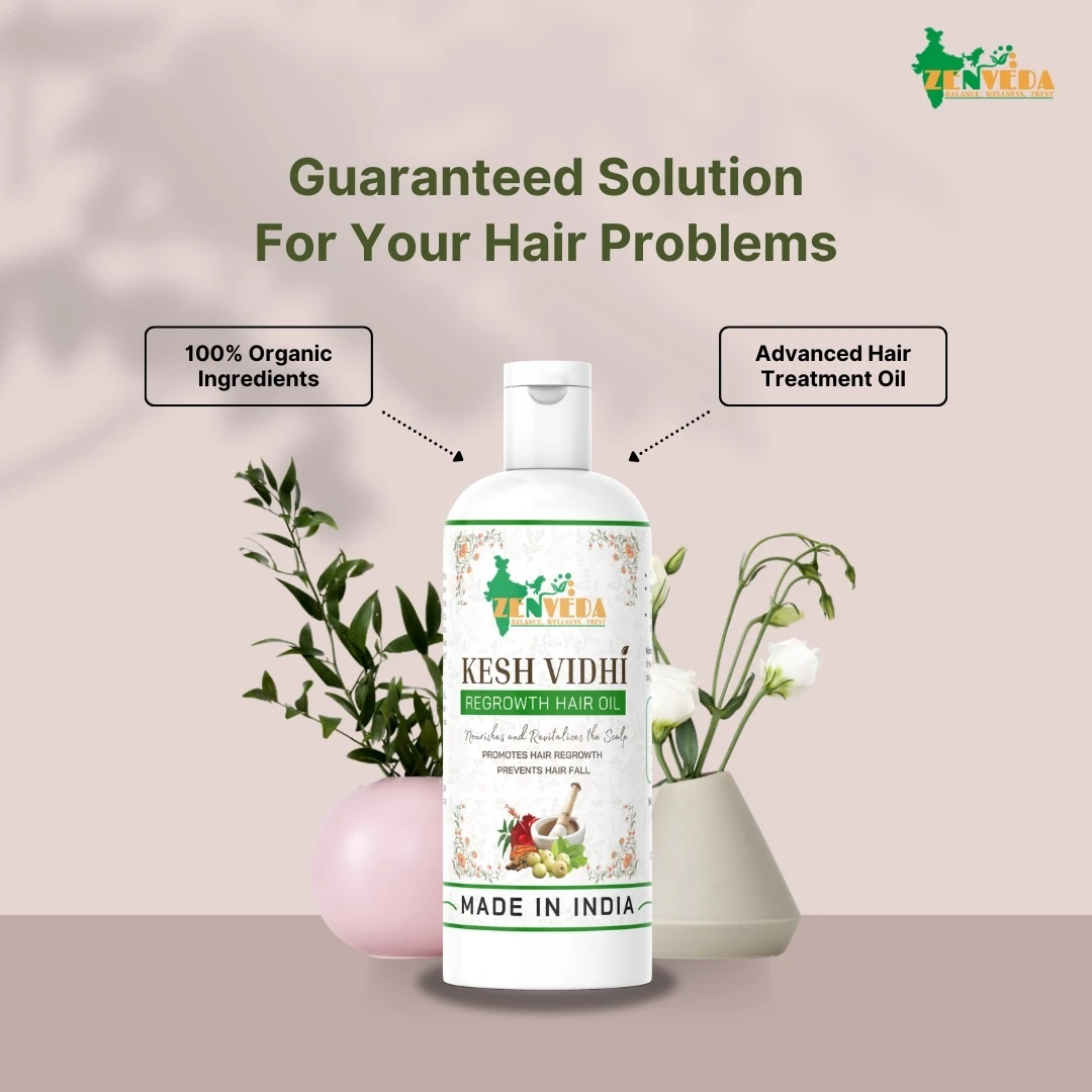 Shop Now for Kesh Vidhi Hair Oil in India and Boost Hair Growth