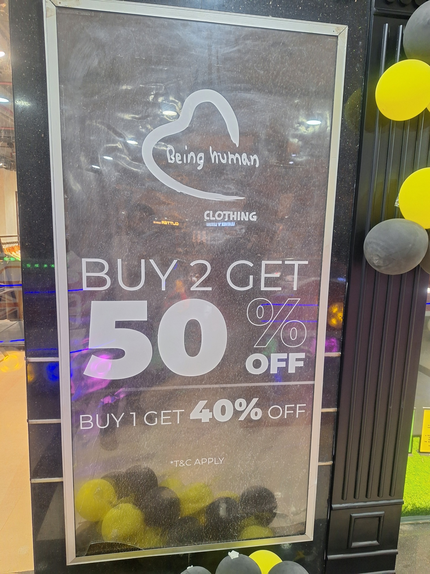 New Deal - Upto 50% Off @Being Human, Ashima Mall , Bhopal