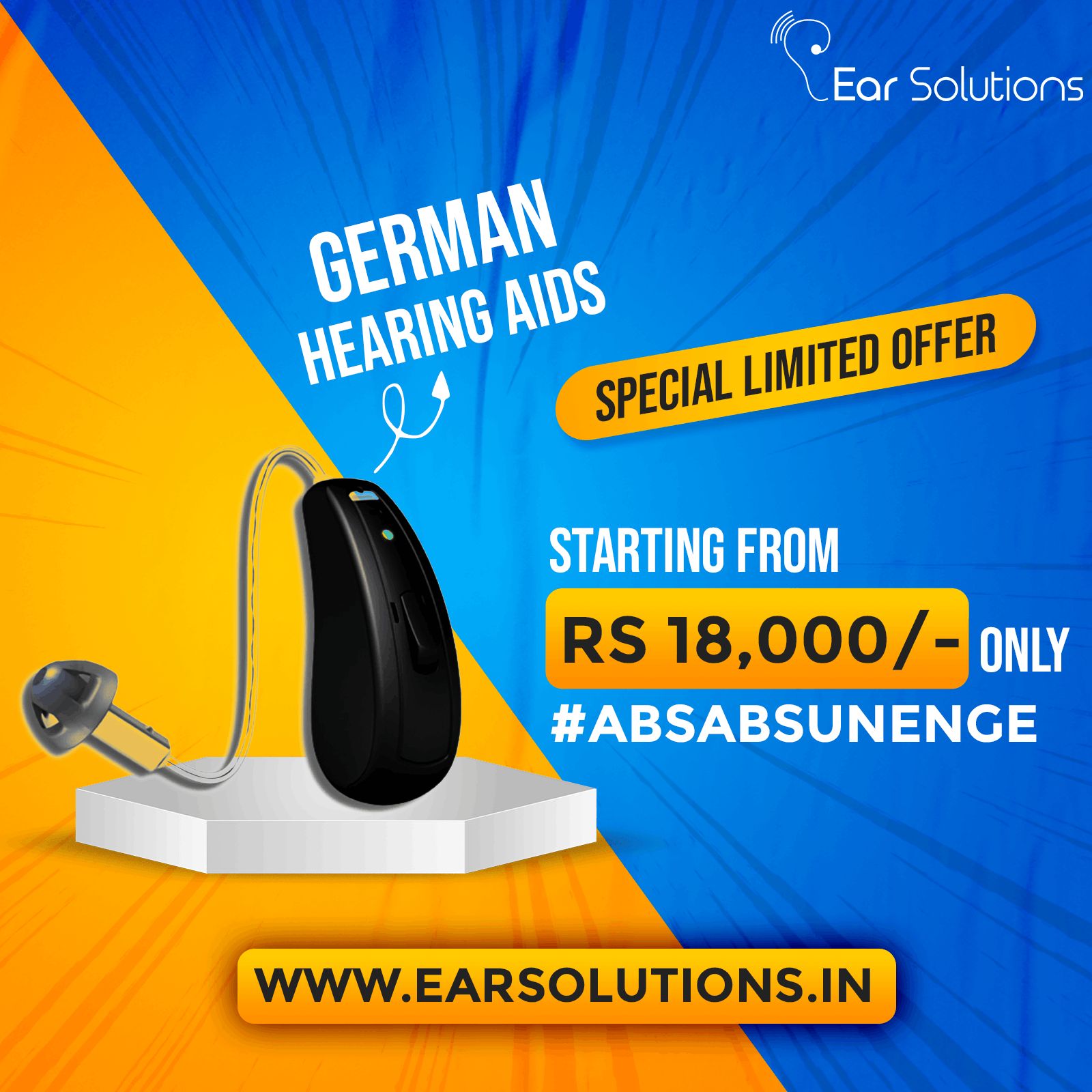 New Deal - Upto 10% Off @Ear Solutions, Patna