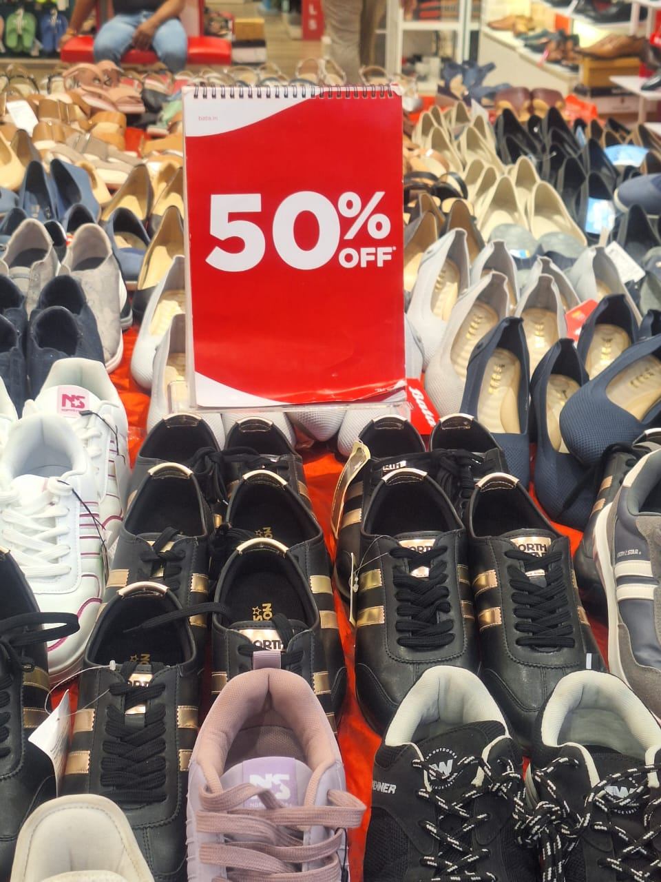 Upto 50% Off Deal @Bata , DB Mall, Bhopal