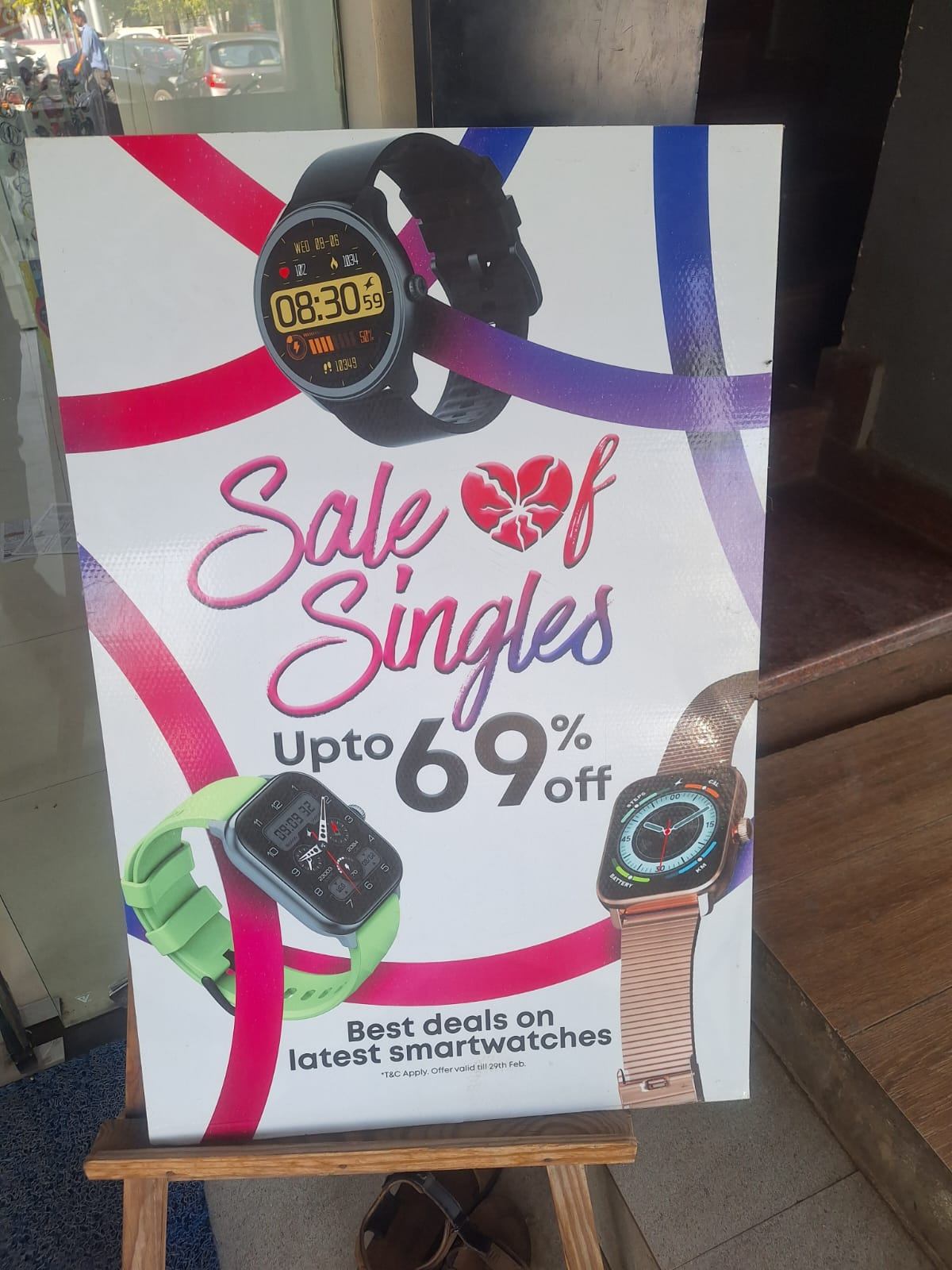 Upto 69% off Deal @FASTRACK, Bhopal
