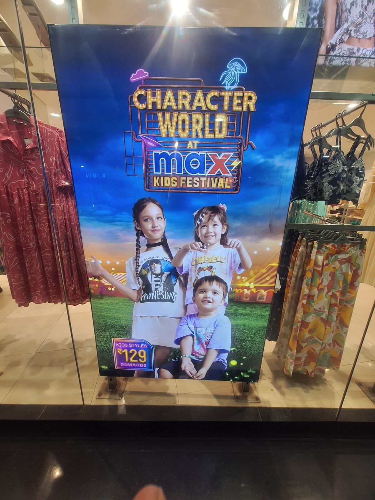 KIDS STYLES ₹129 ONWARDS Deal @MAX, Ashima Mall, Bhopal
