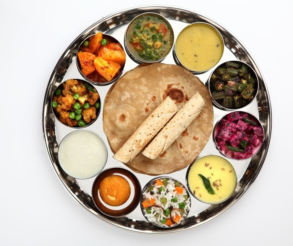 Bakery, Pizzeria, South Indian, Vegetarian, Thaali
